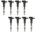 Set of 8 Ignition Coils with Spark Plug Connectors for Audi A6 A8 (1995–2020)
