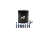 Wix Engine Oil Filter & Denso 8 Spark Plugs for Land Cruiser Tundra SC430