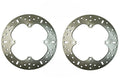Set of 2 Precision Brake Rotors for Honda (43251-HL6-A01)