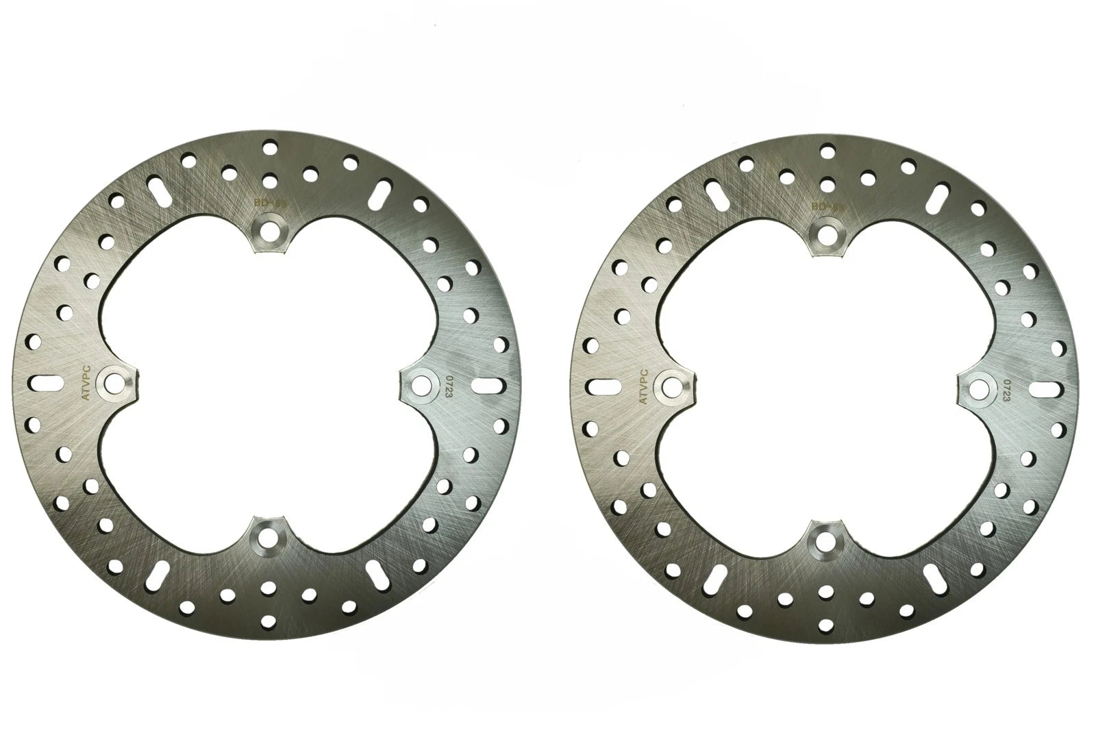 Set of 2 Precision Brake Rotors for Honda (43251-HL6-A01)