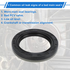 1 Pc Front Crankshaft Oil Seal for Chevrolet Impala Malibu (2000–2020) No.12608750