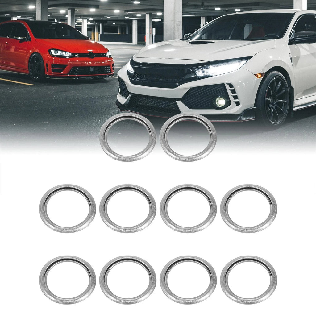 10pcs M14 Oil Drain Plug Gasket for Mitsubishi Lancer Outlander Eclipse (MD050317)
