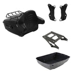 Trunk Backrest Pad Mount Rack Docking Kit for Harley Touring (2014–2026)