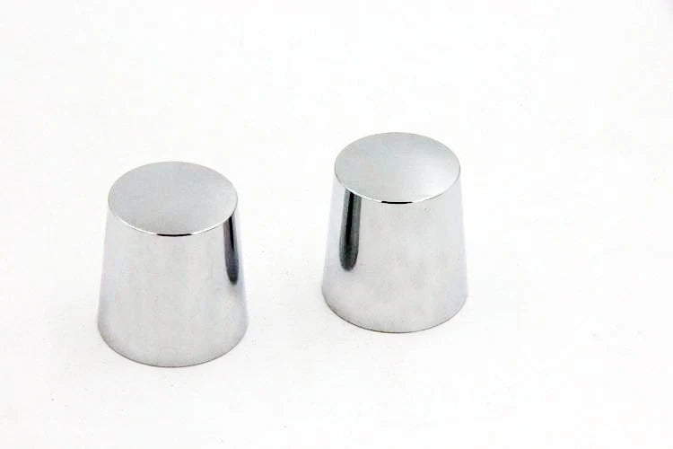Billet Chrome Handle Bar Ends for Kawasaki Ninja 250 500 650R (2008–2012)
