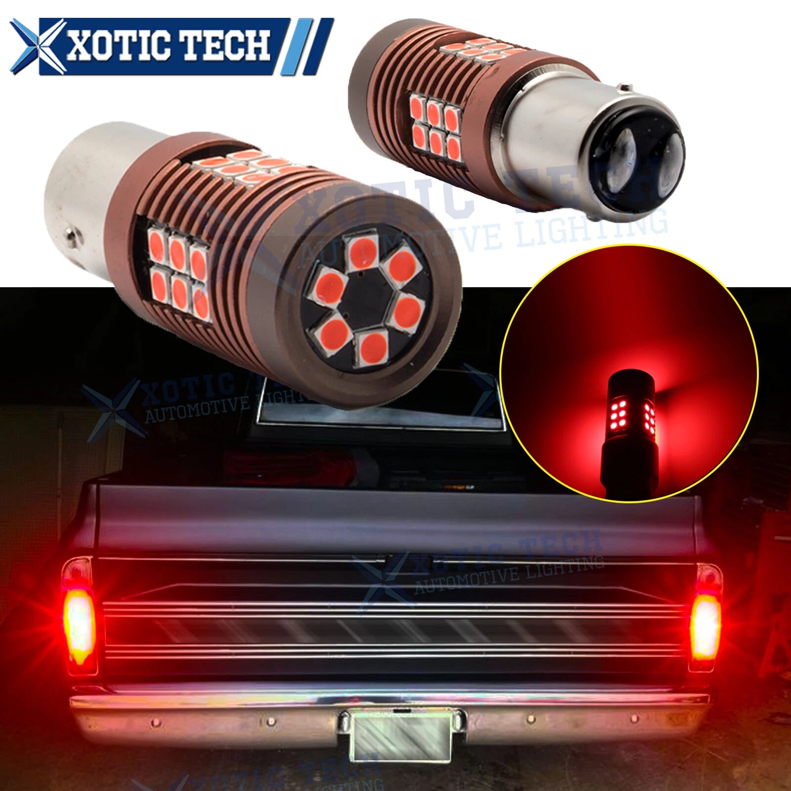 LED Turn Signal Brake Stop Tail Light Bulbs for Chevrolet (2013–2018)
