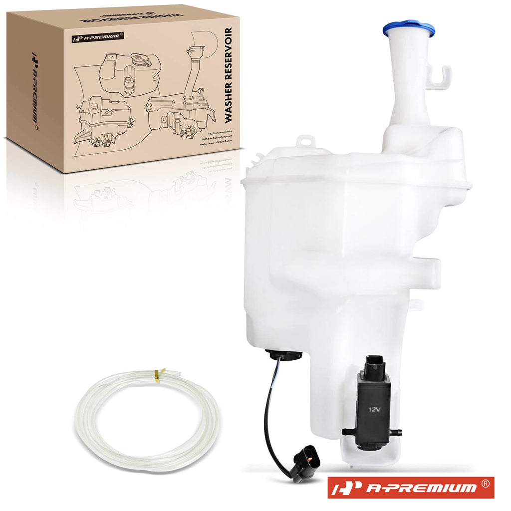 Windshield Washer Reservoir with Cap and Pump for Kia Forte5 (2014–2016)