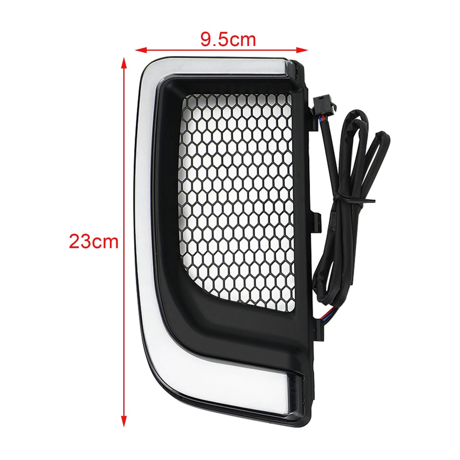 Tracer LED Lower Fairing Grills Lights for Electra FLH/T Road Glide (N/A)