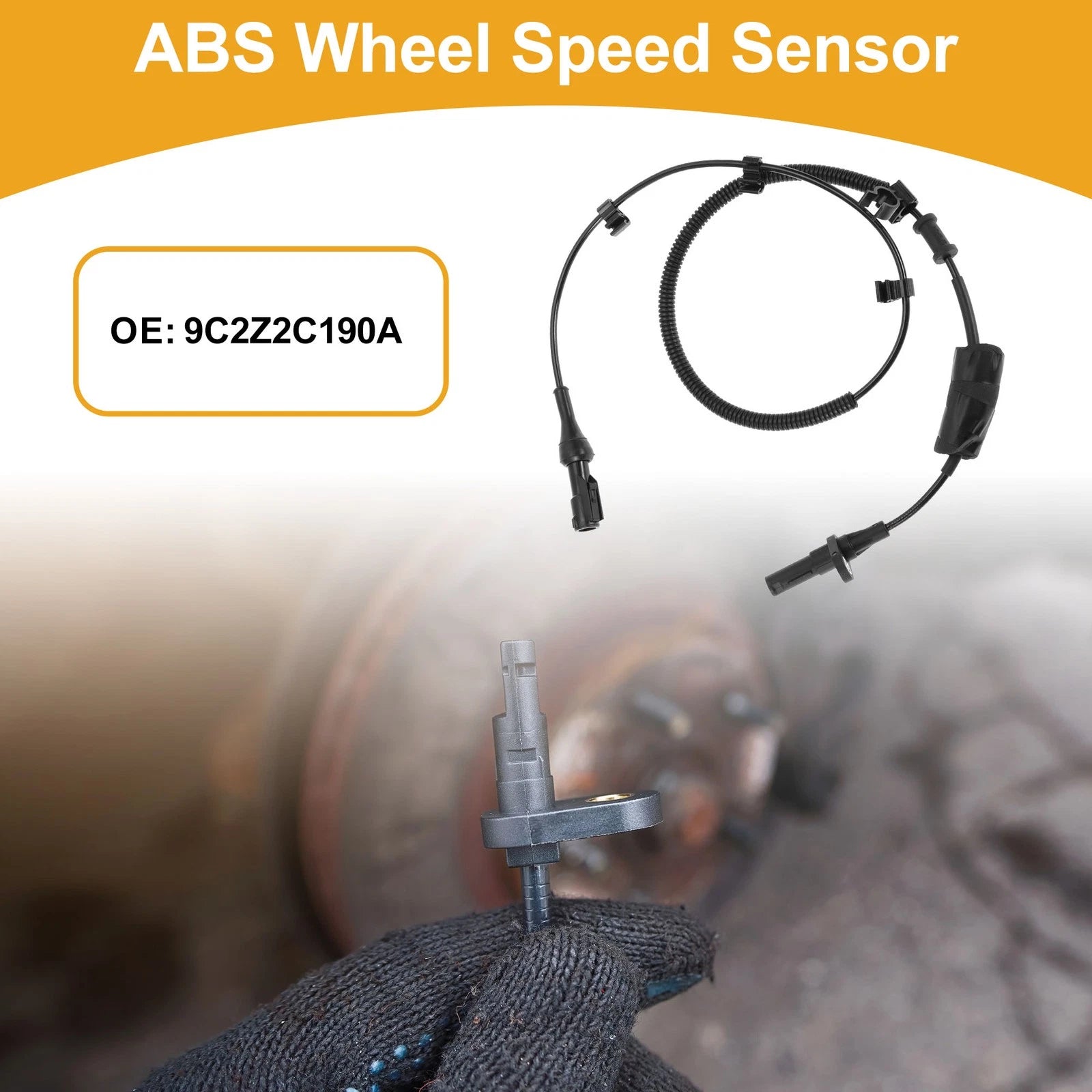 ABS Wheel Speed Sensor No. 9C2Z2C190A for Ford E-150 E-250 (2004–2014)