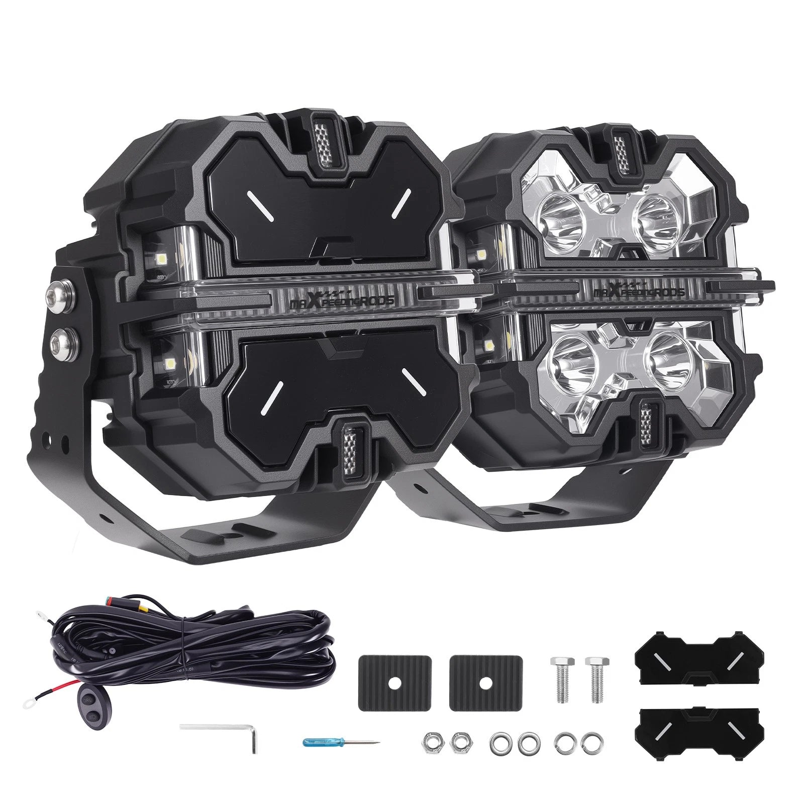 Off Road LED Light Pods for Universal Vehicles (2010–2023)