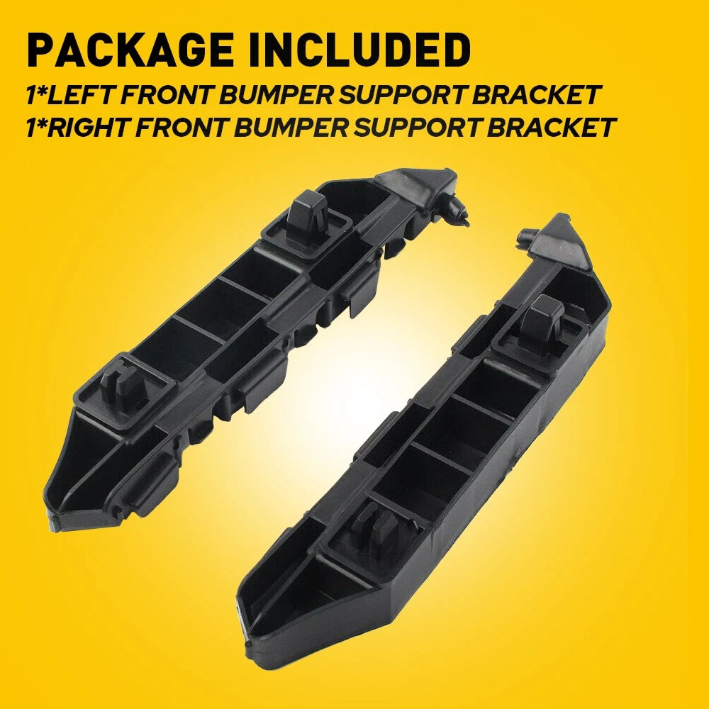 2X Front Bumper Cover Brackets for Honda Civic Sedan (2012–2015)