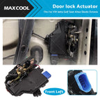 Front Left Door Lock Actuator for VW Golf Jetta Caddy Seat Altea Skoda (2004–2014)