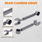 2X Rear Upper Adjustable Camber Control Arms Kit for Dodge Journey (2009–2010)