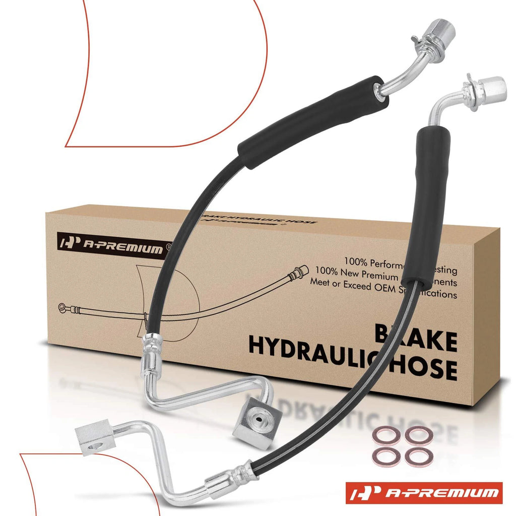 2X Front Brake Hydraulic Hose for Ford Taurus (2010–2019)