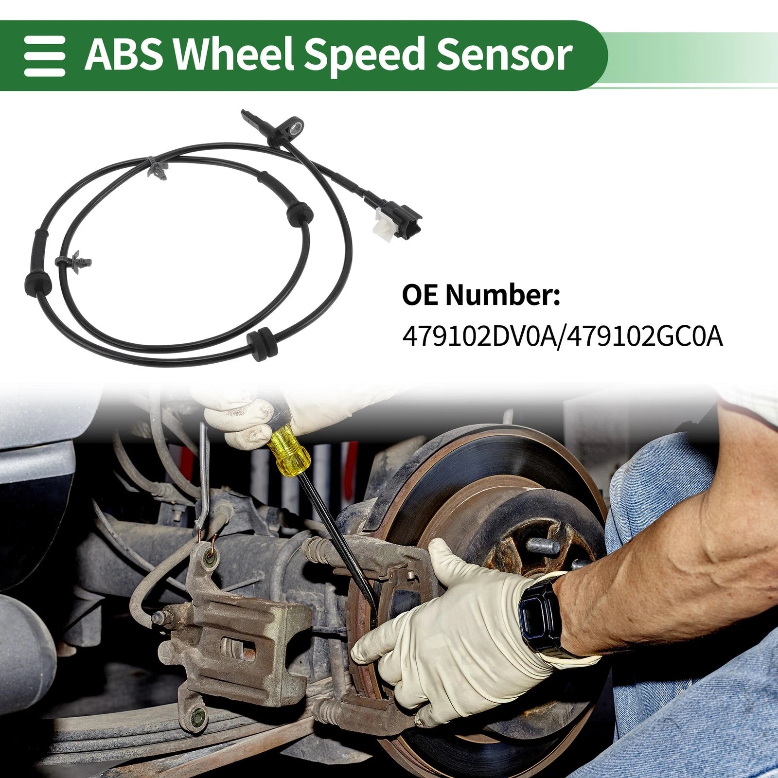 ABS Wheel Speed Sensor No. 479102DV0A for Nissan Sylphy (2005–2013)