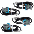 Set of 4 Upstream Downstream Oxygen Sensors O2 for Chevy GMC Express Savana 3500 (2001–2002)