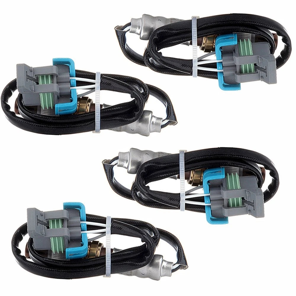 Set of 4 Upstream Downstream Oxygen Sensors O2 for Chevy GMC Express Savana 3500 (2001–2002)