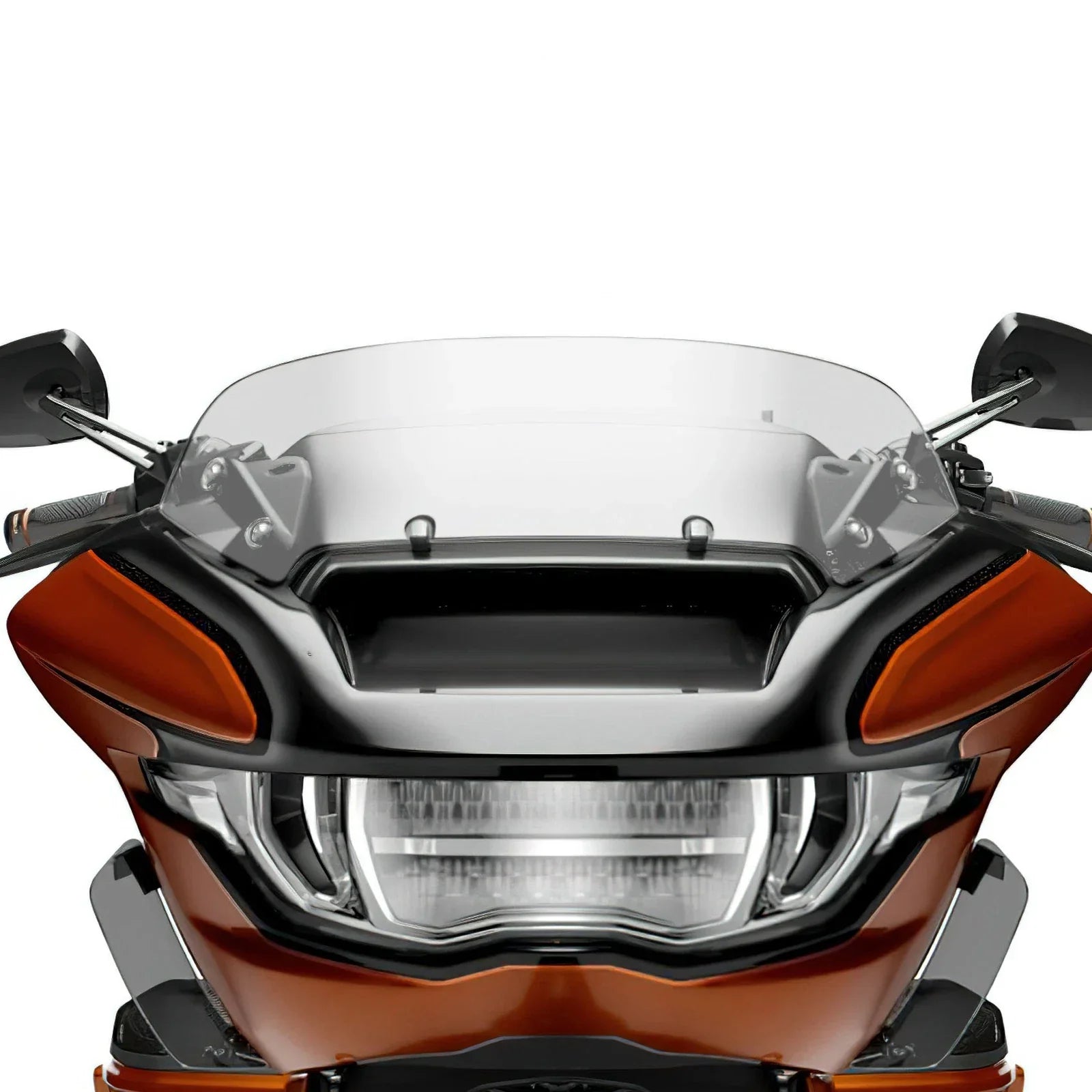 Bracket Mounts 8.27" Clear Windshield for Harley CVO Road Glide (2023-2025)