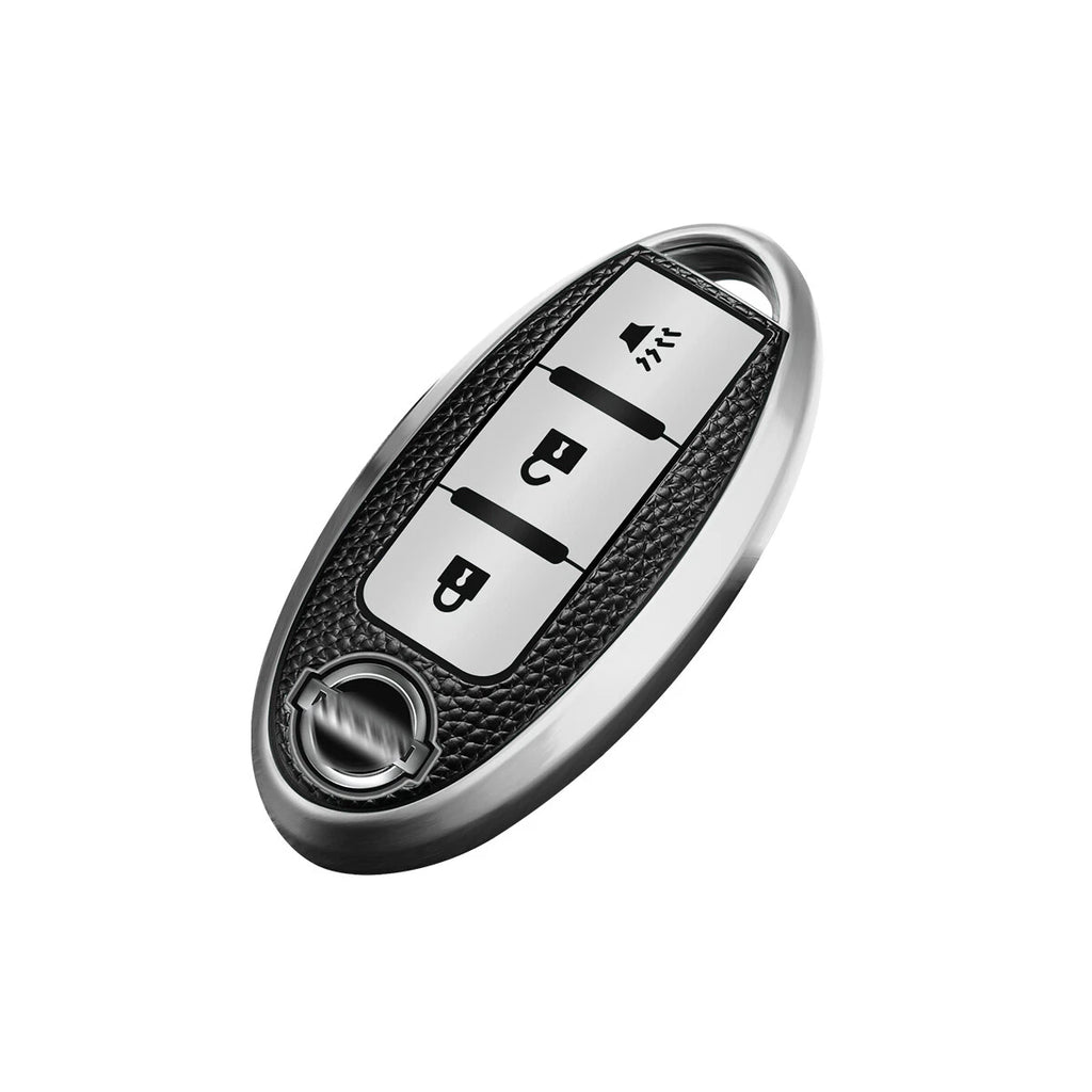 Full Cover Remote Control Skin Case Shell for Nissan (TPU Leather)