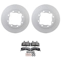 Set of 2 Bosch QuietCast Front Rotors & Akebono ProACT Pads for K2500