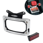 Rear License Plate Frame Bracket for Harley Touring Road Glide FLTRX (2010–2023) Chrome