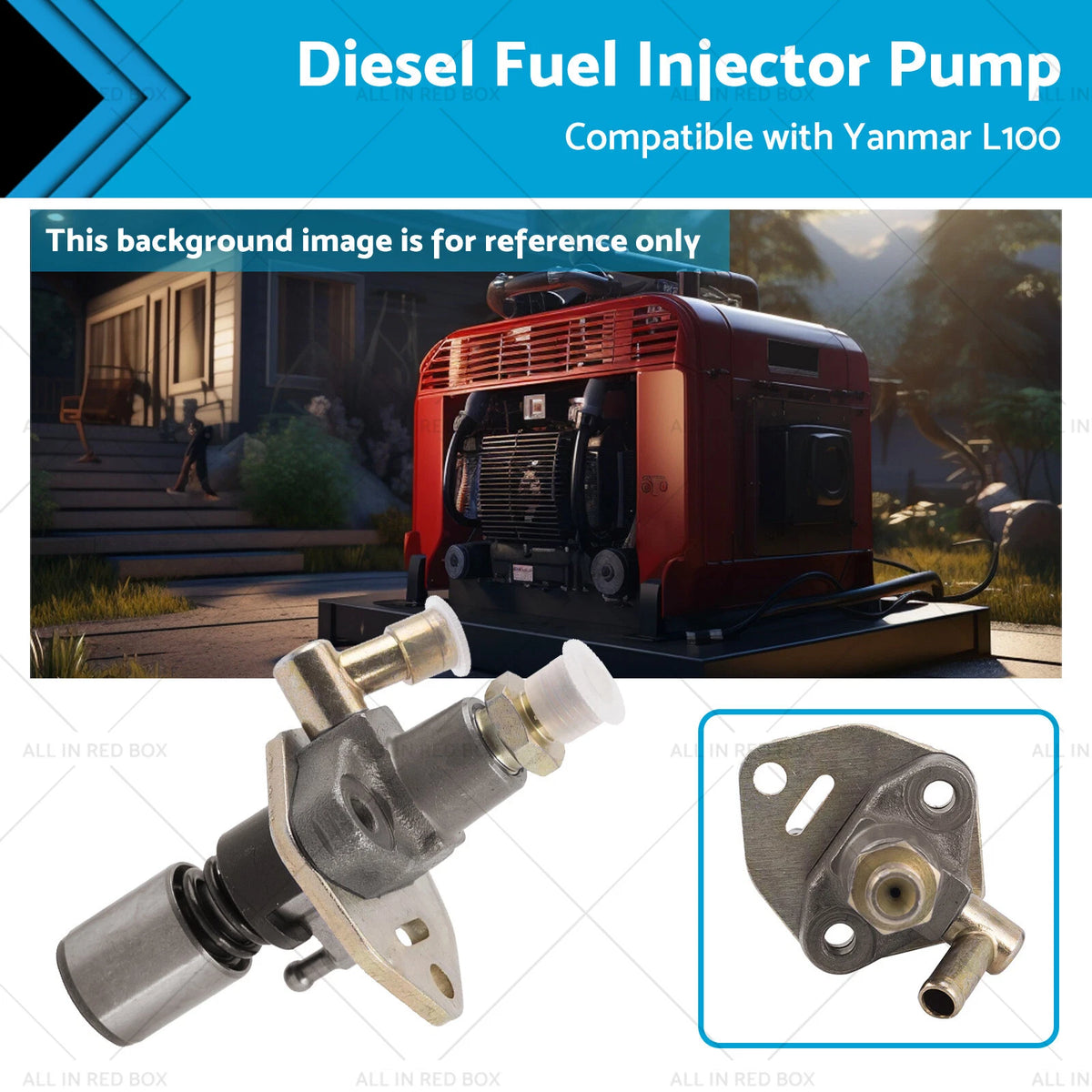 Diesel Fuel Injector Pump for Yanmar L100, 186, 186F, 186FA (–YYYY) 714970-51101