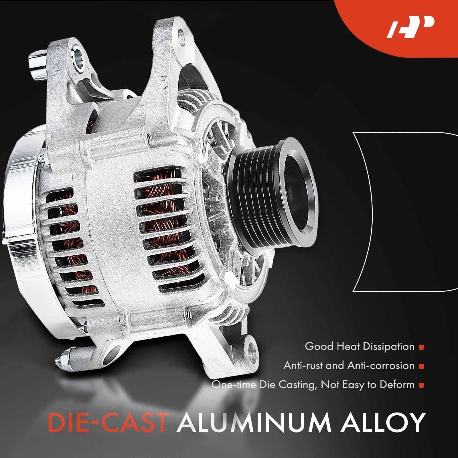 Alternator for Jeep Grand Cherokee, Dodge Ram 2500/3500, Durango (1997–1998)