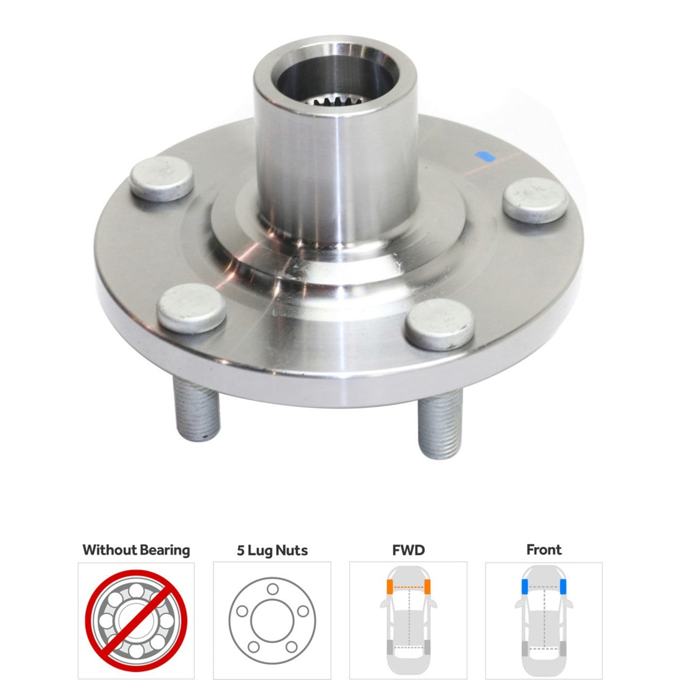 2X Wheel Hubs for Lexus ES350 (Front Left & Right)