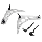 Set of 4 Front Lower Control Arm Tie Rod Ends for BMW 323i 325i 325Ci 328i (1998–2006)
