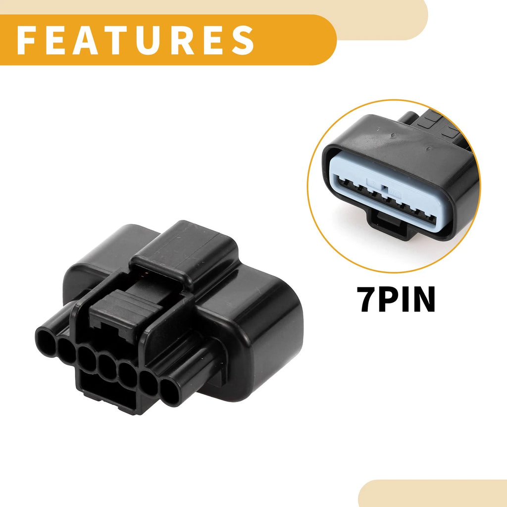 Set of 1 Mass Air Flow Meter Sensor Connector Plug for Dodge (No.MD336501)