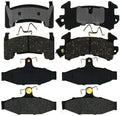 Set of 4 Semi-Metallic Brake Pads for Camaro Firebird (1989–1992)
