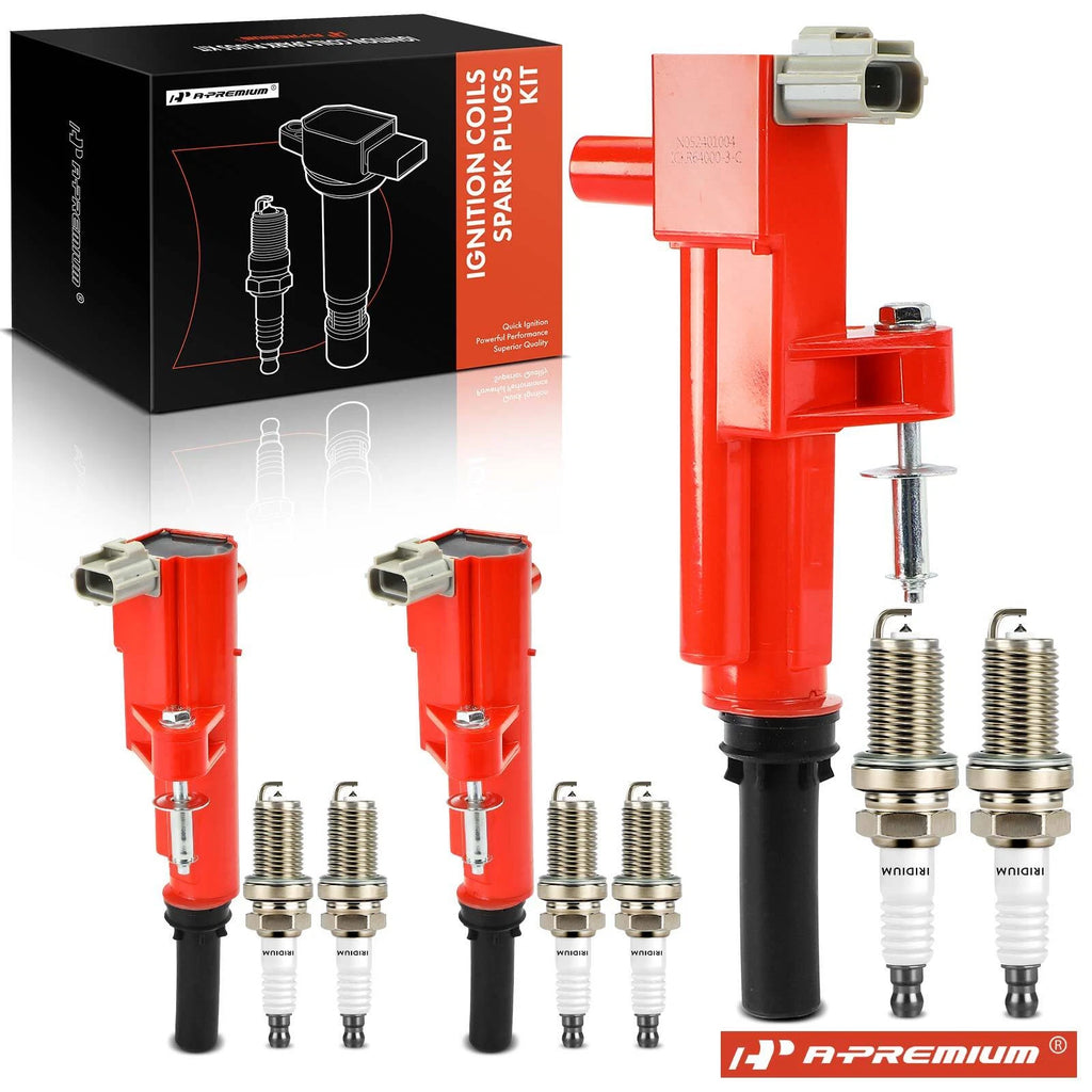 3X Ignition Coil & 6X Iridium Spark Plug for Ram Dakota (2011)
