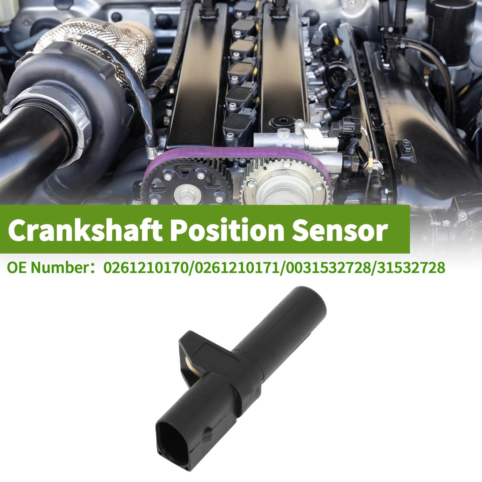 Crankshaft Position Sensor for Mercedes-Benz C240 (2001–2005) No.0031532728