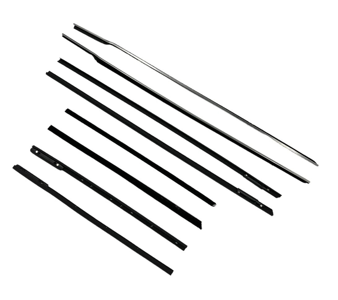 Door Window Felt Rubber Beltline Kit for 1962 Chevy Impala 2-Door Hardtop