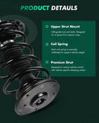 Front Complete Struts & Rear Shocks for Ford Fusion (2013–2020)
