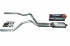 2.5" Dual Exhaust Kit for Chevy GMC 1500 Truck (2019–2025) Flow II Stainless