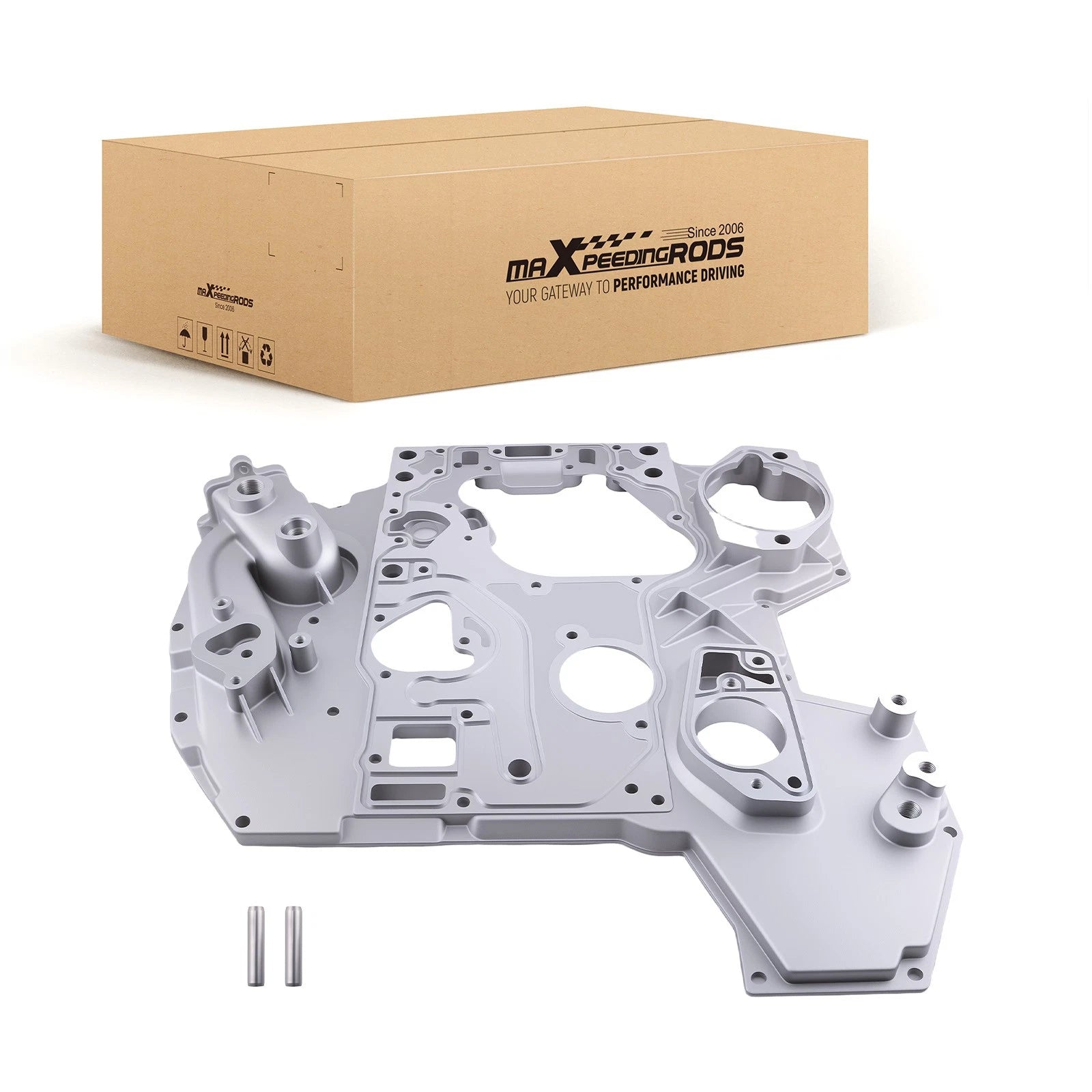 Front Engine Cover for International DT466 MaxxForce (2004–2010) 1826335C92 Aluminum