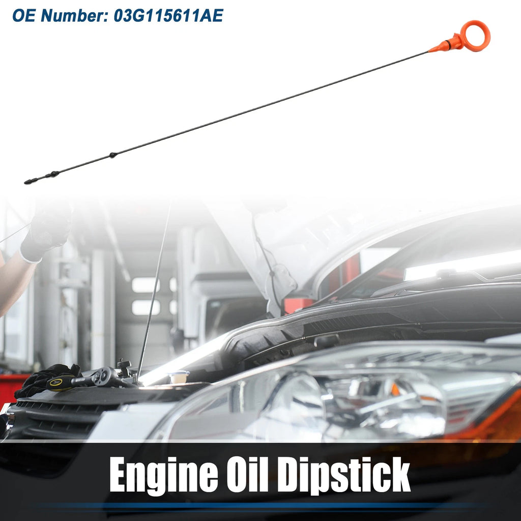 Engine Oil Level Indicator Dipstick for Audi A4 B7 A6 C6 (2005–2008) No. 03G115611AE