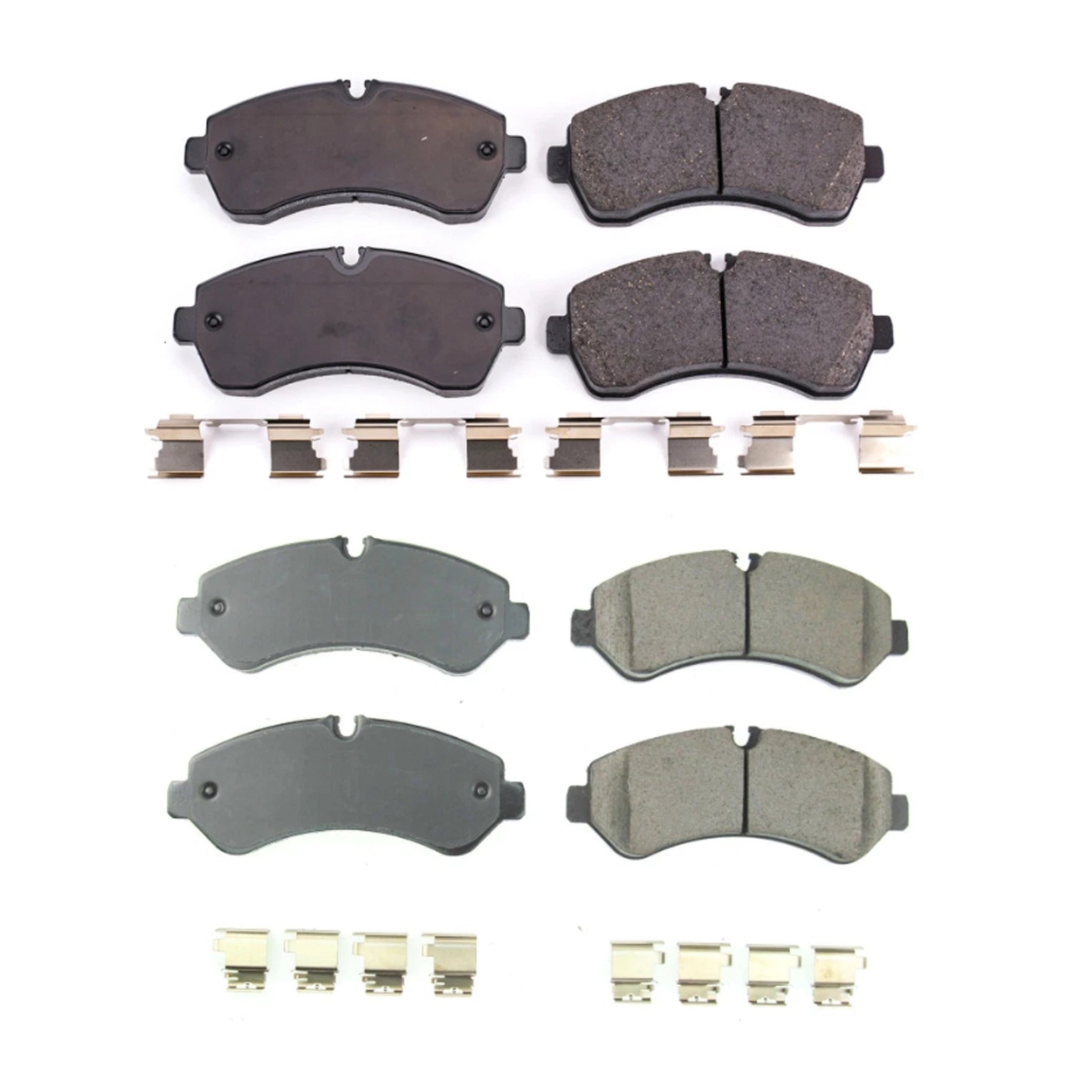 PowerStop Front & Rear Carbon Fiber Ceramic Brake Pad Kit for Sprinter 3500XD (2010–2018)
