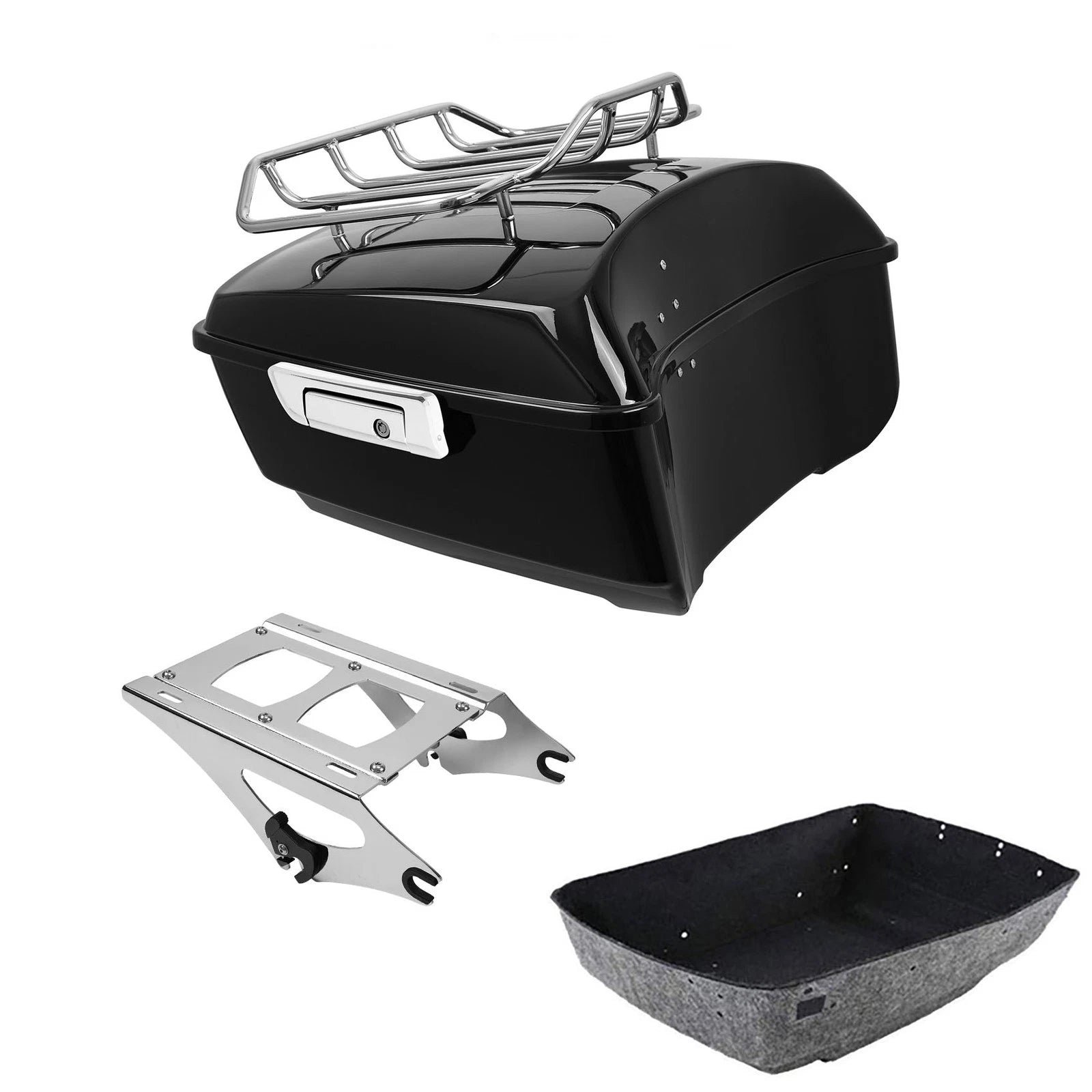 Trunk Luggage Rack Mount for Harley Touring Street Glide (2014–2026)