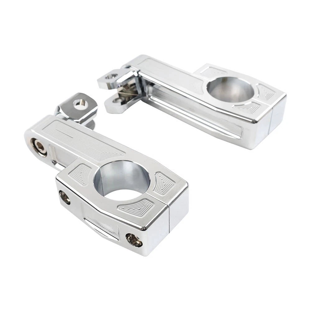 Crash Bar Foot Peg Rest Clamp for Harley (32MM Engine Guard)