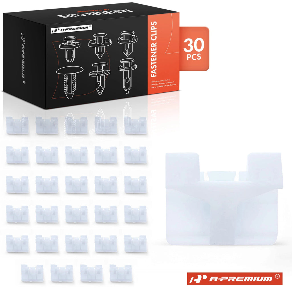 30Pcs Nylon Rocker Moulding Clips for BMW 330e, 330i (2019–2021)