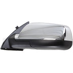 Power Mirror Set of 2 for Chevy Equinox (2010–2017) Heated Chrome Manual Folding