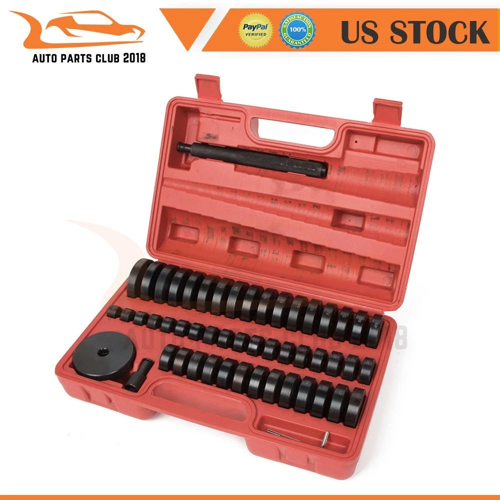 52Pc Seal Tool Bushing Bearing Press Set for Custom Applications (18-65mm)