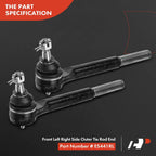 6x Front Ball Joints & Sway Bar End Links for Chevy Camaro (2010–2023)