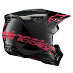 Alpinestars M5 Off-Road Helmet for (2X-Large, Black/Pink) 8306423-1839-XXL
