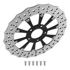 1PC Front Brake Rotor Disc for Harley-Davidson Touring (2008–2019) Black