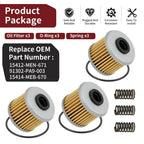 3 x Oil Filter for Honda CRF (2007–2023)