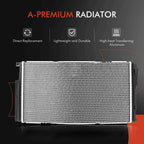 Radiator for BMW 328i 320i 335i 428i 228i (2012–2015)