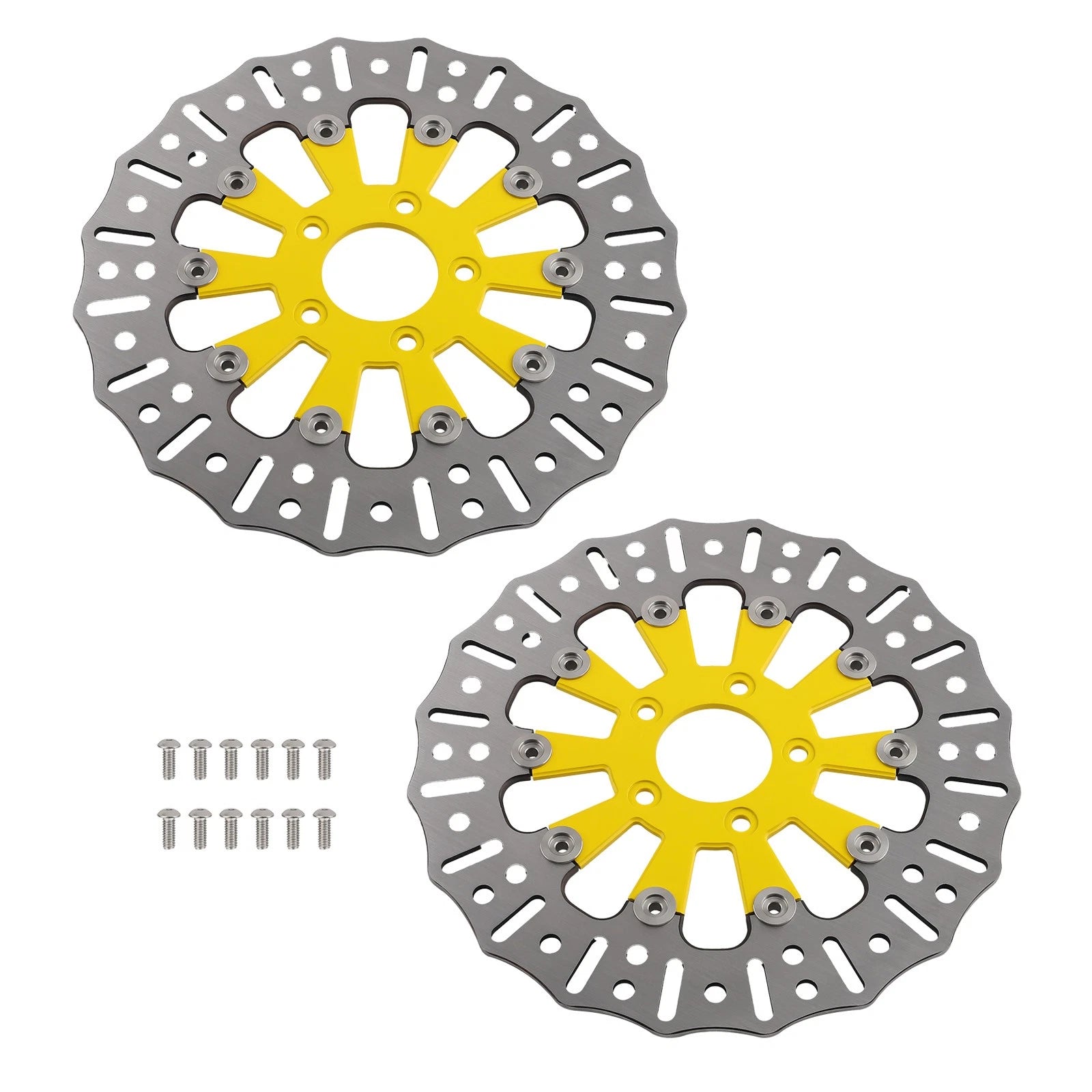 Front Floating Brake Rotor Pair for Harley Touring (2008-2019)