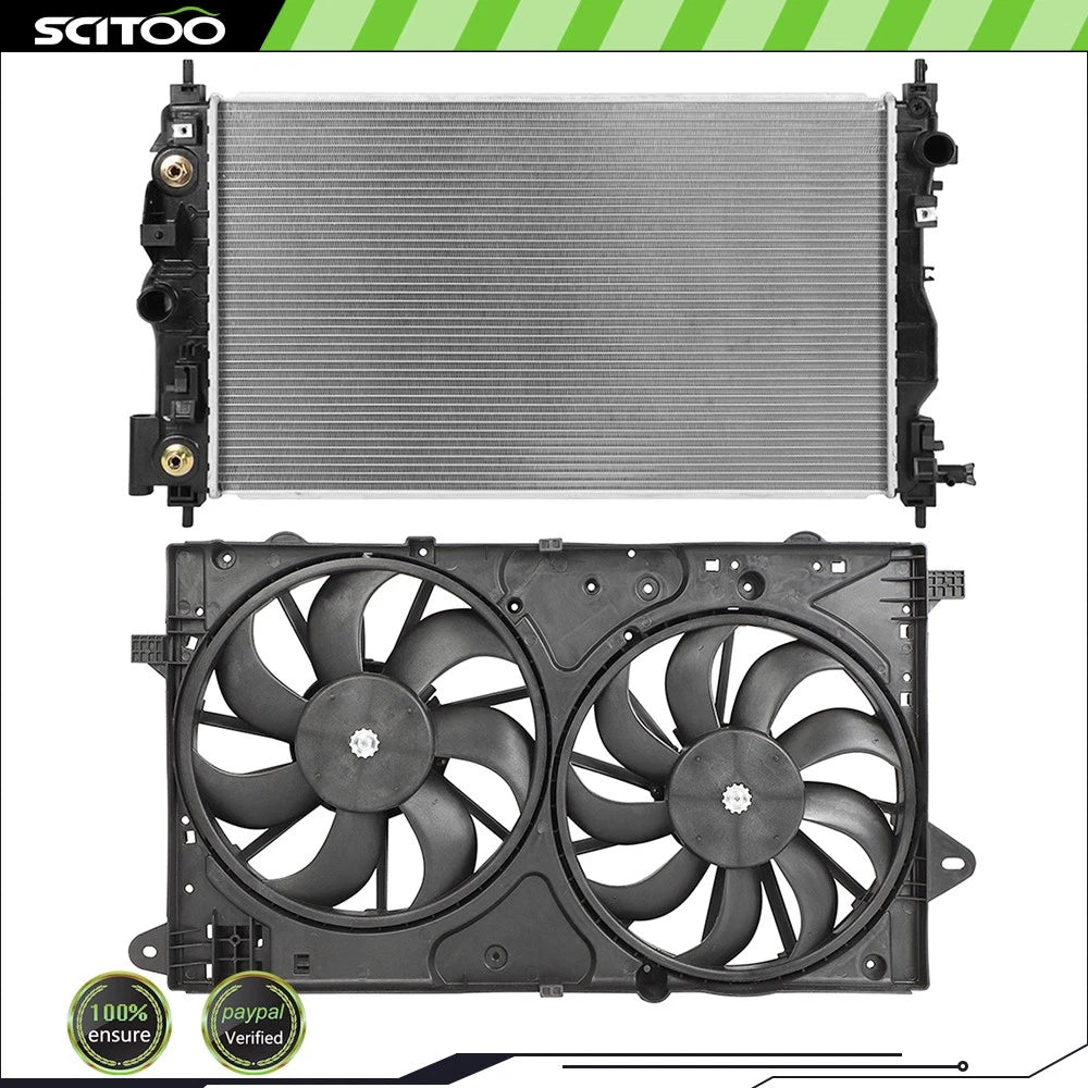 Radiator and Cooling Fan Kit for Chevrolet Impala (2014–2019)